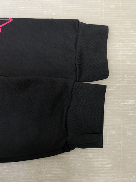 CHROME HEARTS 25AW Pink Horseshoe Floral Cross Zip Up Hoodie ピンクホースシュー フローラルジップパーカー XL