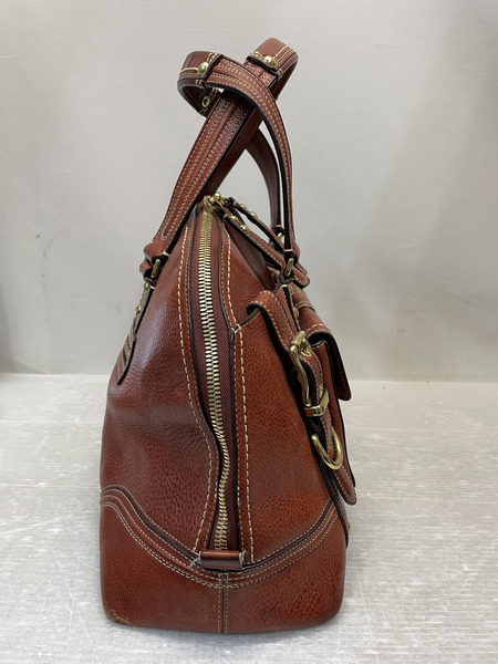 OLD COACH サッチェル ターンロック ミニボストンバッグ D0793-11085[値下]