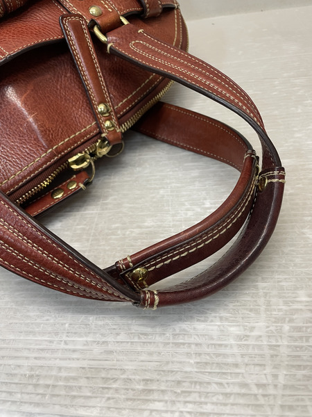 OLD COACH サッチェル ターンロック ミニボストンバッグ D0793-11085[値下]