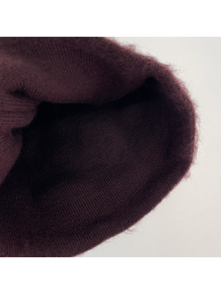 STUSSY Brushed Out Stock Skullcap ボルドー