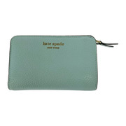 kate spade new york コンパクトウォレット 2ツ折リ/ライトブルー