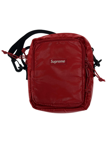 Supreme メッセンジャーバッグ レッド Supreme ロゴ ショルダーバッグ