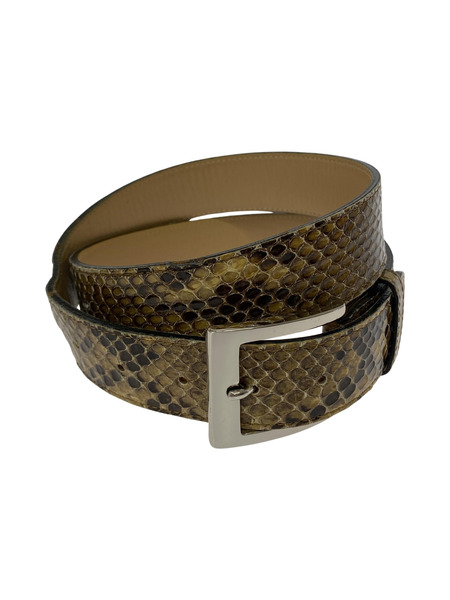 小物 WACKO MARIA PYTHON LEATHER BELT 34 WACKO MARIA(ワコマリア)｜PYTHON LEATHER BELT｜正規通販取扱店