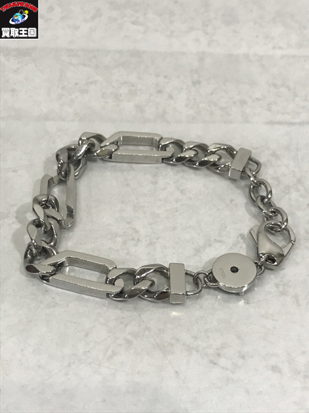 Diesel Oval D-plaque Bracelet | Silver | FARFETCH