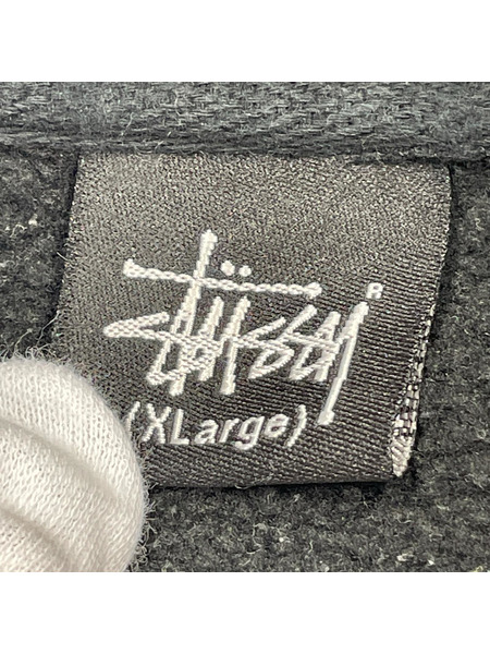 STUSSY パーカー スカル XL 黒