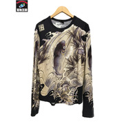 JEAN-PAUL GAULTIER HOMME 鯉の滝登り Tatoo/和彫り柄 カットソー (-)