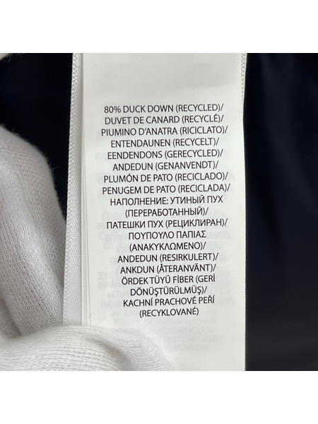 POLO RALPH LAUREN ダウンジャケット スキー 総柄 白×ネイビー XXL