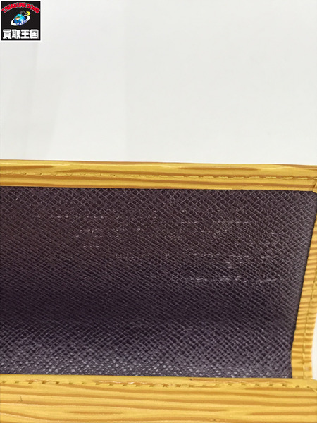LV 長財布 エピ ポルトモネクレディ 黄