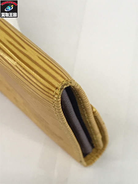 LV 長財布 エピ ポルトモネクレディ 黄