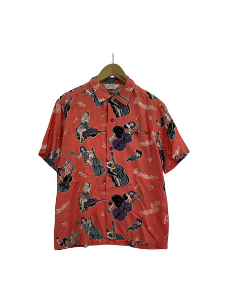 STAR OF HOLLYWOOD×VINCE RAY レーヨンS/Sシャツ S SH38114[値下]