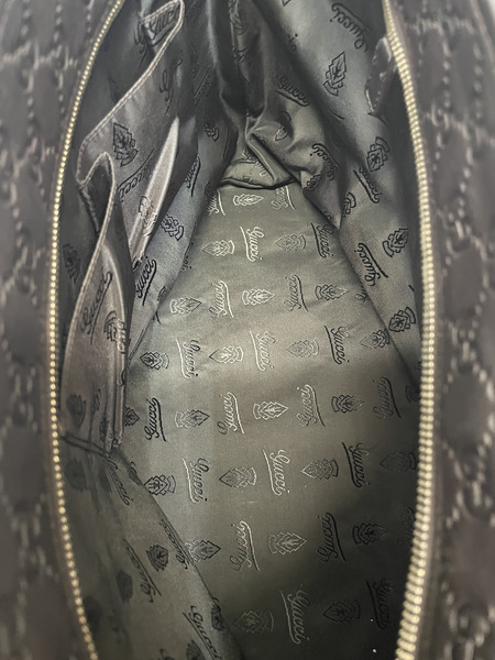 GUCCI GG シマ トートバッグ ブラック 211137 493075｜商品番号