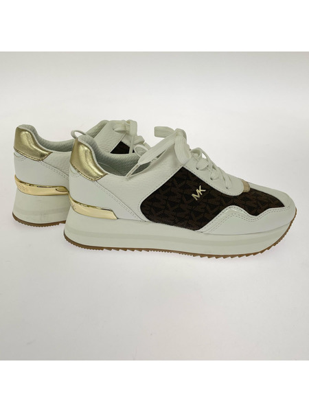 MICHAEL KORS シューズ シグネチャーシューズ ホワイト/ブラウン