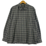 AURALEE 長袖シャツ SUPER LIGHT WOOL CHECK SHIRTS 4