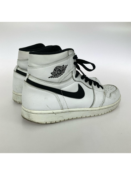 NIKE スニーカー エア-ジョーダン/555088-102/ホワイト/26cm