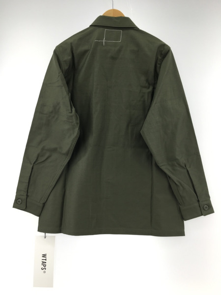 WTAPS コットンシャツ (M) OLV 212BRDT SHM01[値下]
