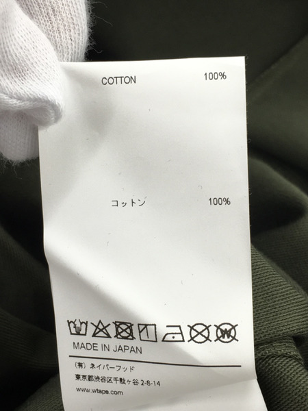 WTAPS コットンシャツ (M) OLV 212BRDT SHM01[値下]