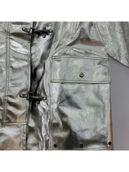 80s US.ARMY SURPLUS by UFO ファイヤーマンジャケット シルバー