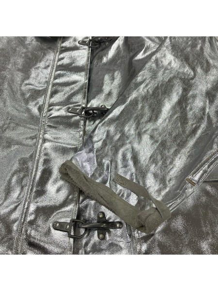 80s US.ARMY SURPLUS by UFO ファイヤーマンジャケット シルバー