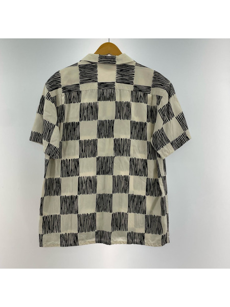 TENDERLOIN 半袖シャツ チェッカー/アロハシャツ