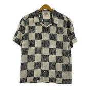 TENDERLOIN 半袖シャツ チェッカー/アロハシャツ