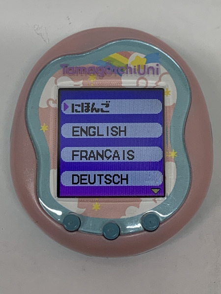 たまごっちユニ エンジェルフェスティバル 本体+ベルトのみ ダメージあり 欠品あり Tamagotchi Uni Angel Festival 