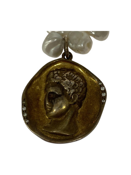 ネックレス・ペンダント HERMINA ATHENS パールコインネックレス