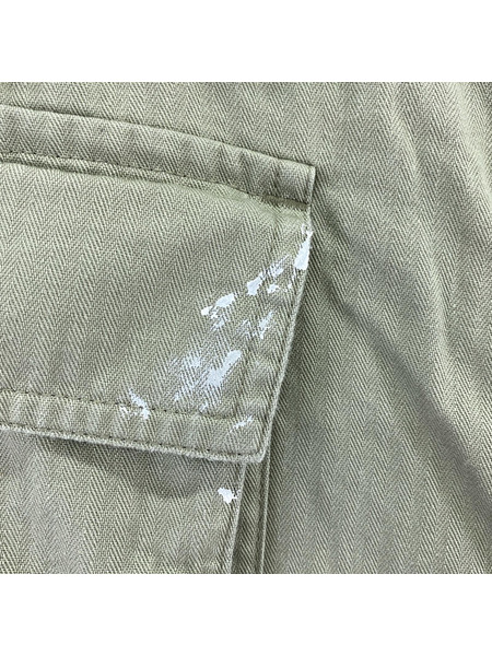 Vivienne Westwood red label パンツ ヘリンボンスプラッシュペイントワークパンツ