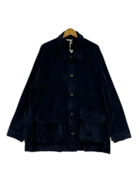 mill VELVET LIKE FIELD JACKET 2 ネイビー