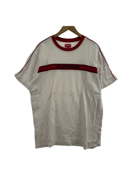 Supreme 半袖Tシャツ・カットソー 19ss Chest Stripe Logo S/S Top sizeL[値下]