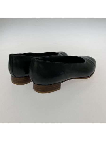 パンプス・ヒール sewn レザー 黒