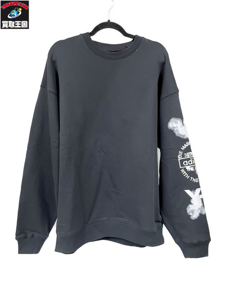 Y-3 GFX CREW クルーネックスウェット M ブラック JX4749
