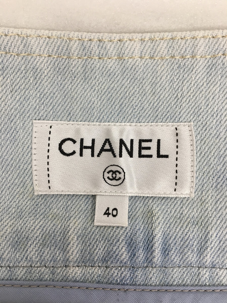 CHANEL デニムスカート サイズ40