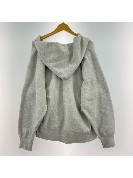 Champion パーカー 80s リバースウィーブ USA製 カレッジ (L) グレー