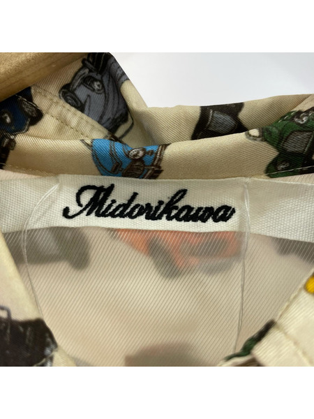 Midorikawa 長袖シャツ CLASSIC CARS SHIRTS/F/MID23AW-SH01
