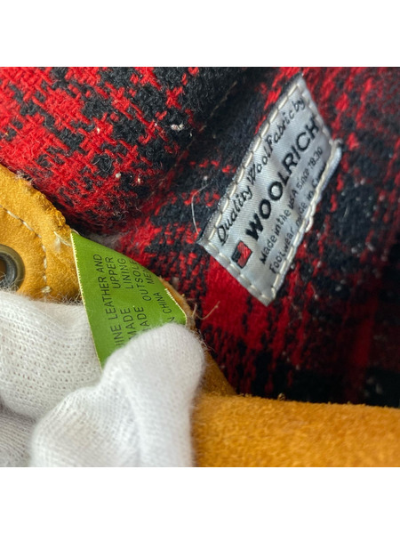 Timberland ブーツ WOOLRICH イエローブーツ