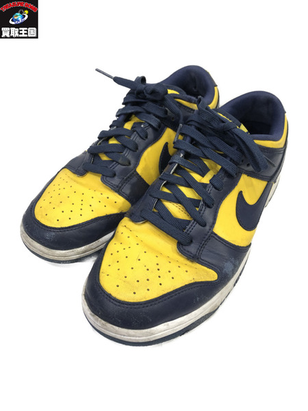 NIKE DUNK LOW RETRO Michigan 27.5cm/ナイキ/メンズ/スニーカー/靴