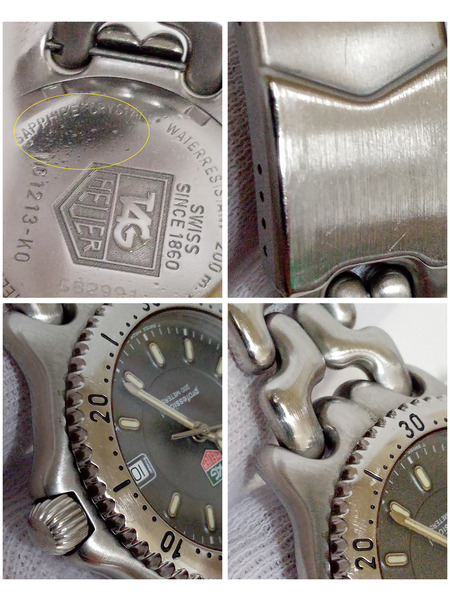 TAG HEUER/プロフェッショナル/WG1213-K0/電池交換 ボーイズQZ