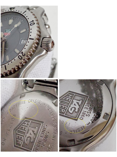 TAG HEUER/プロフェッショナル/WG1213-K0/電池交換 ボーイズQZ