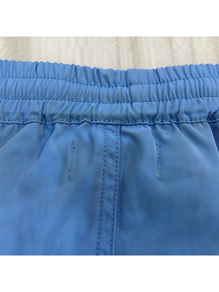 パンツ woke edge ナイロンパンツ 水色 L