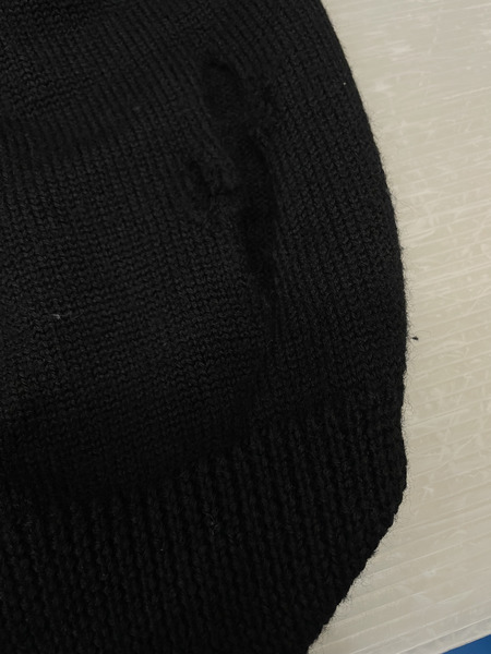 BALENCIAGA 22ss Destroyed oversized knit ダメージ加工