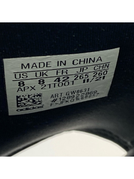 Y-3 サンダル SLIDE レザー サンダル 26.5cm 黒 GW8631