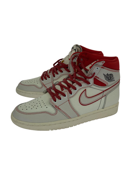 NIKE AIR JORDAN 1 HIGH UNIVERCITY RED 26.5cm