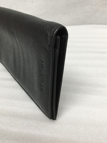 ブルガリ 2つ折り長財布 ブラック