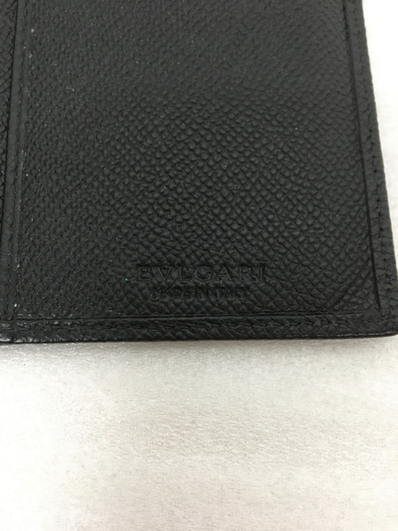 ブルガリ 2つ折り長財布 ブラック