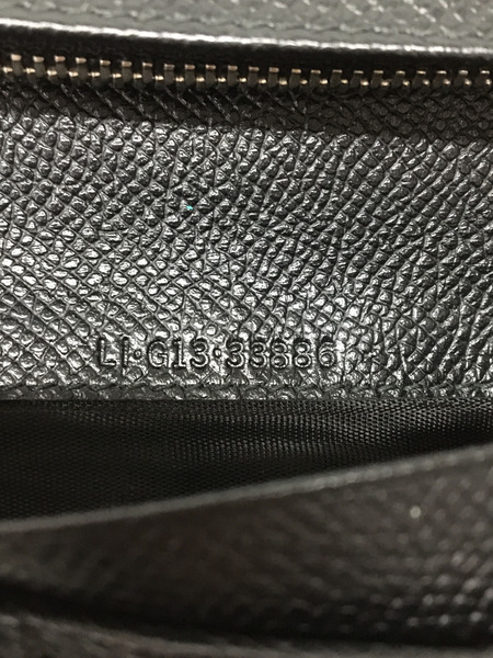 ブルガリ 2つ折り長財布 ブラック