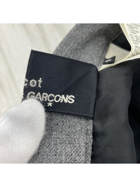 tricot COMME des GARCONS ロングスカート 1999/90s/ウール/グレー