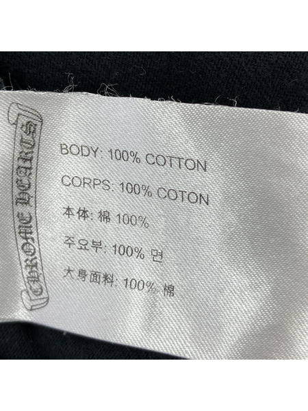 CHROME HEARTS CH T-SHRT プリントTee サイズM ブラック×イエロー