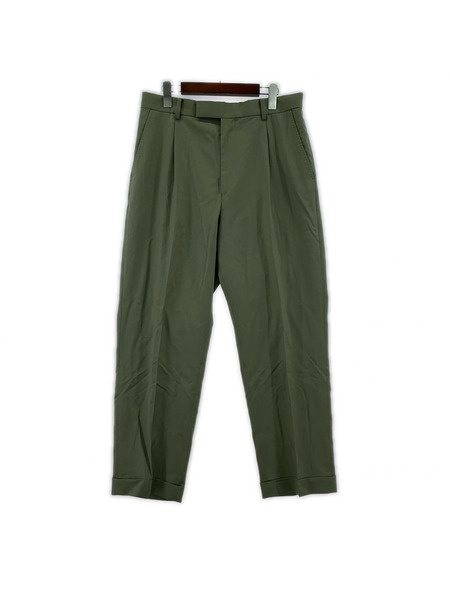 WACKO MARIA　DORMEUIL パンツ　カーキ　L