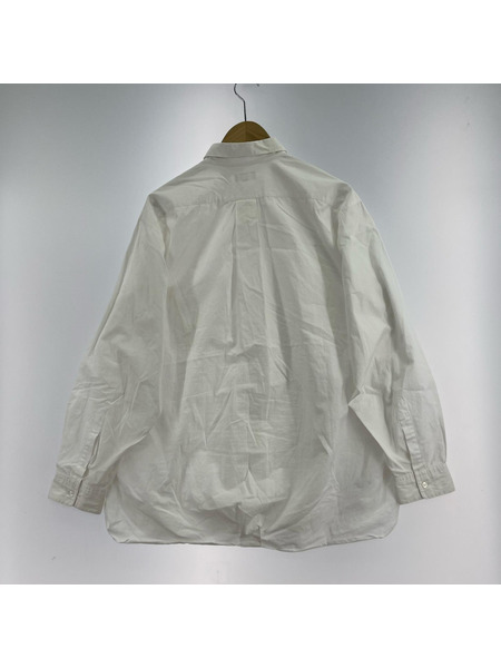 COMME des GARCONS 長袖シャツ 田中オム 無地 白 (L)