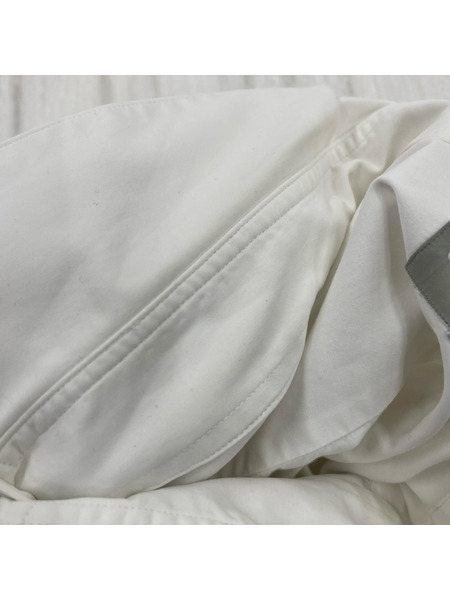 COMME des GARCONS 長袖シャツ 田中オム 無地 白 (L)